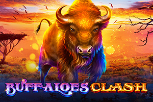 Buffaloes Clash game from SLOTMOTION